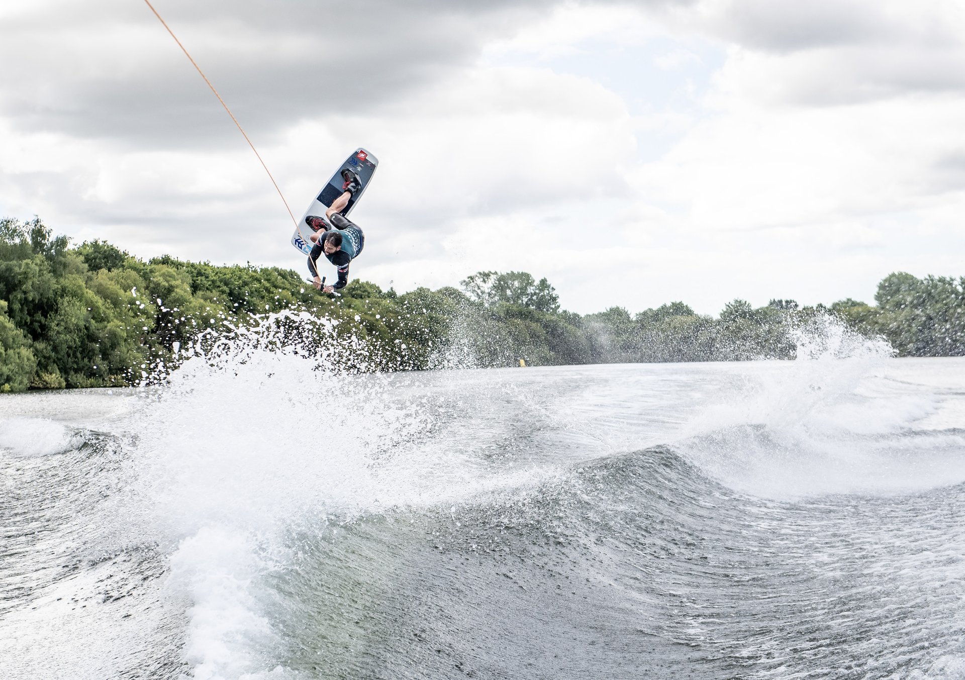 Rich Phillips at the 2022 Malibu Boats UK Wakeboard And Wakesurf Nationals